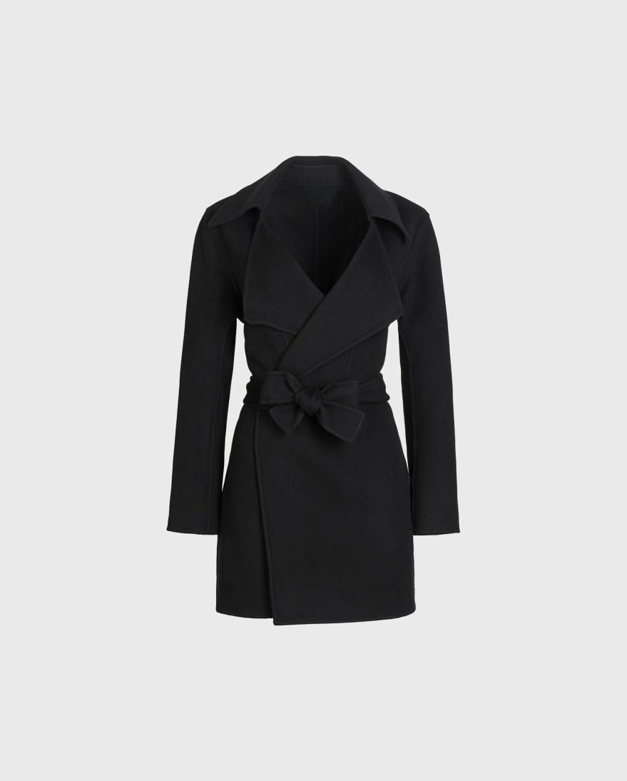 Ready To Wear Anne Fontaine  | Delacroix Coat Black